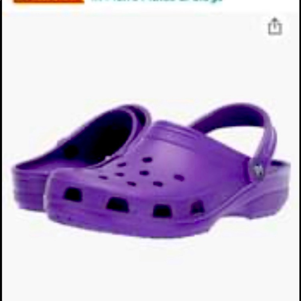 Brand New Purple Crocs